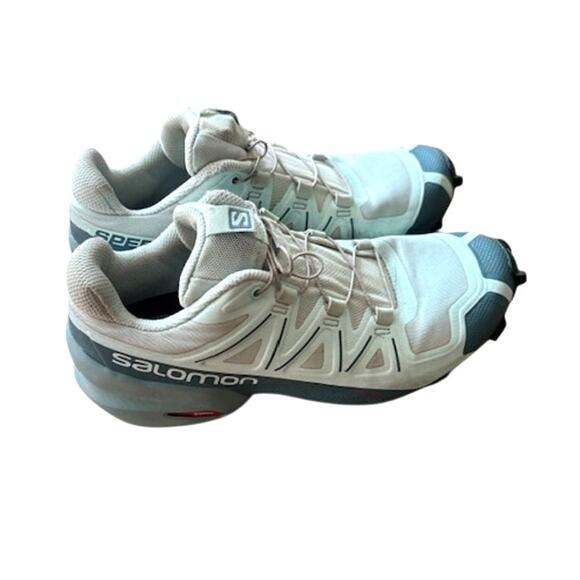 Salomon Speedcross 5 Trail Running Crystal Blue Women's Size 6.5 - Picture 1 of 8
